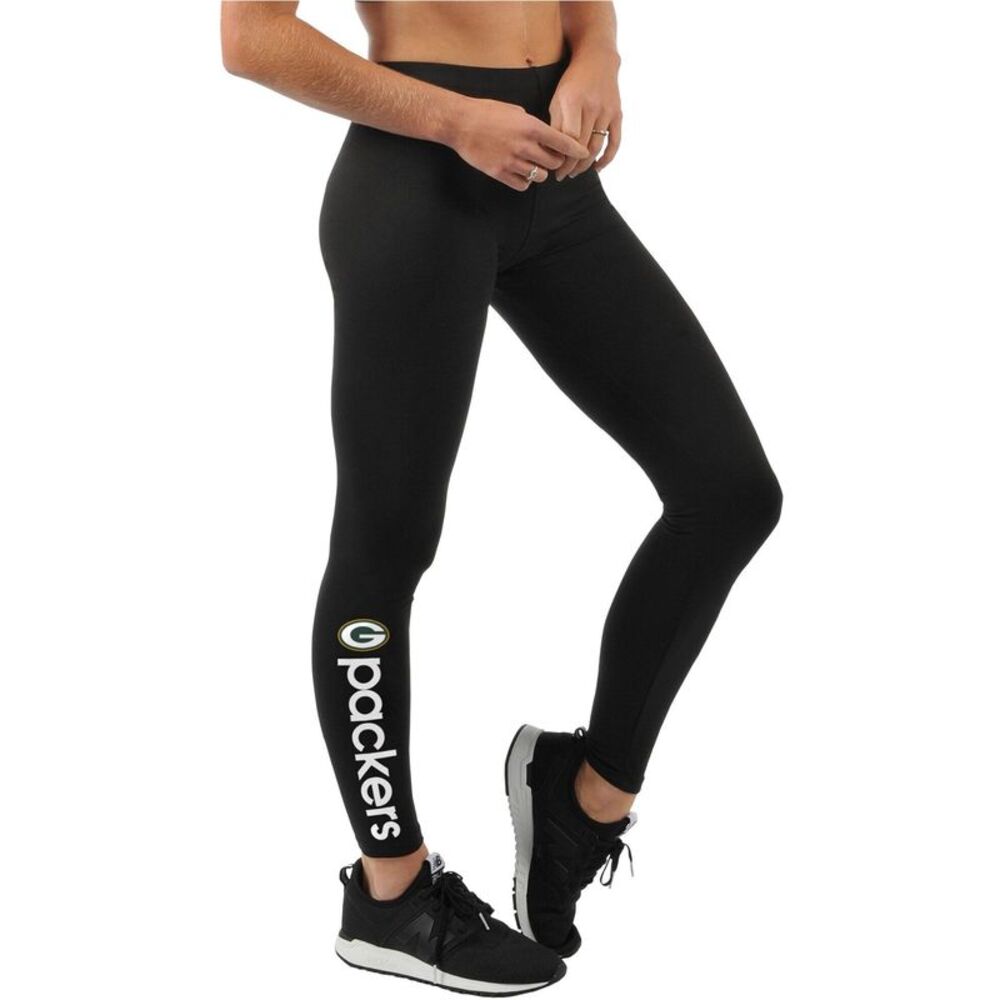 G-III Sports Womens Green Bay Packers Tapered Leggings Casual Pants, NWT